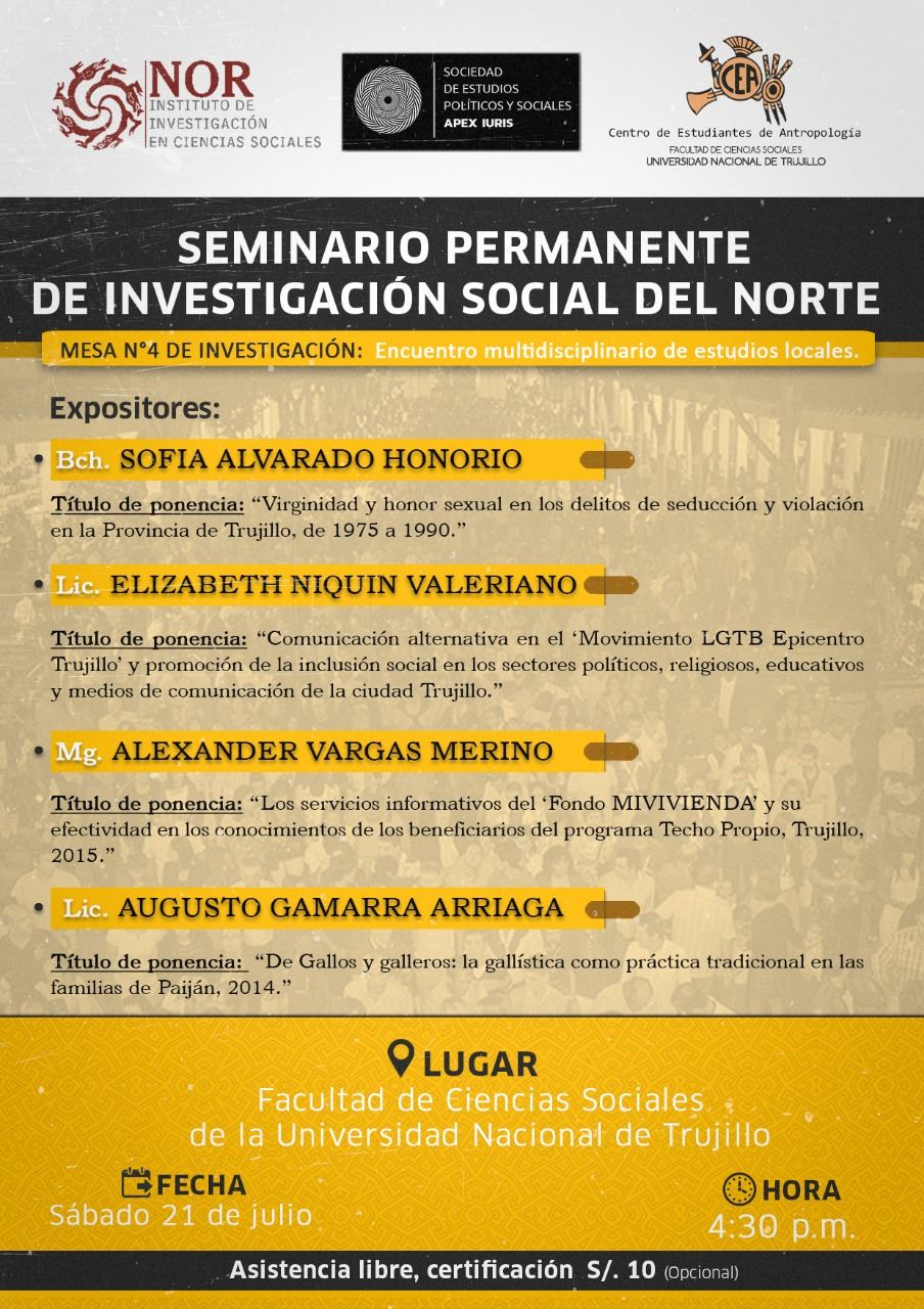 SEMINARIO PERMANENTE - MESA DE TRABAJO 4 - FOTO 1